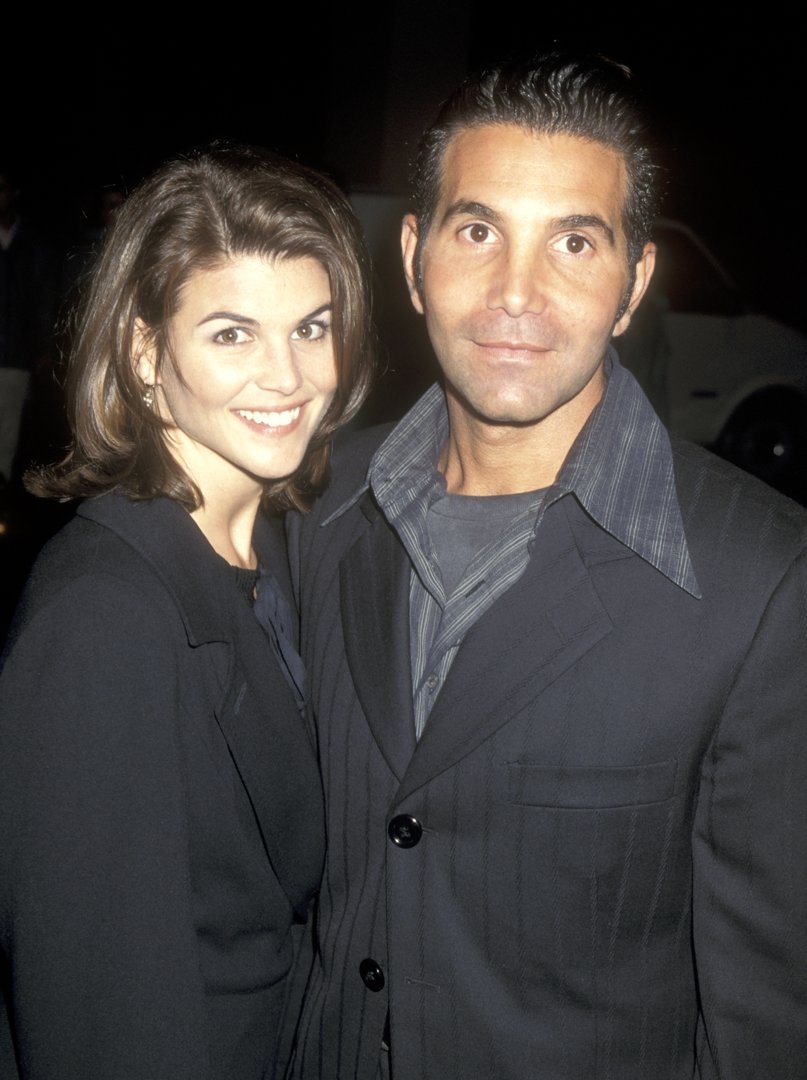 Lori Loughlin and Mossimo Giannulli attend the Cocktail Party Hosted by Art Cooper in Honor of Peter Bart on December 12, 1995 | Source: Getty Images