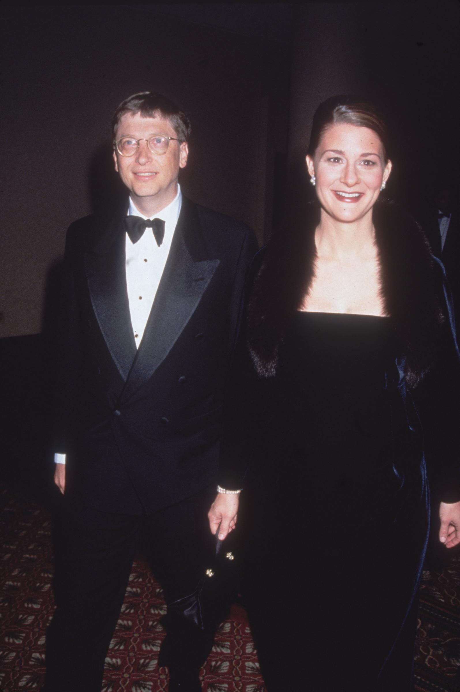 Bill and Melinda Gates pictured in New York City, circa 1998 | Source: Getty Images