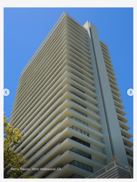 Sierra Towers from a post dated November 10, 2025. | Source: Instagram/carolwoodrealestate