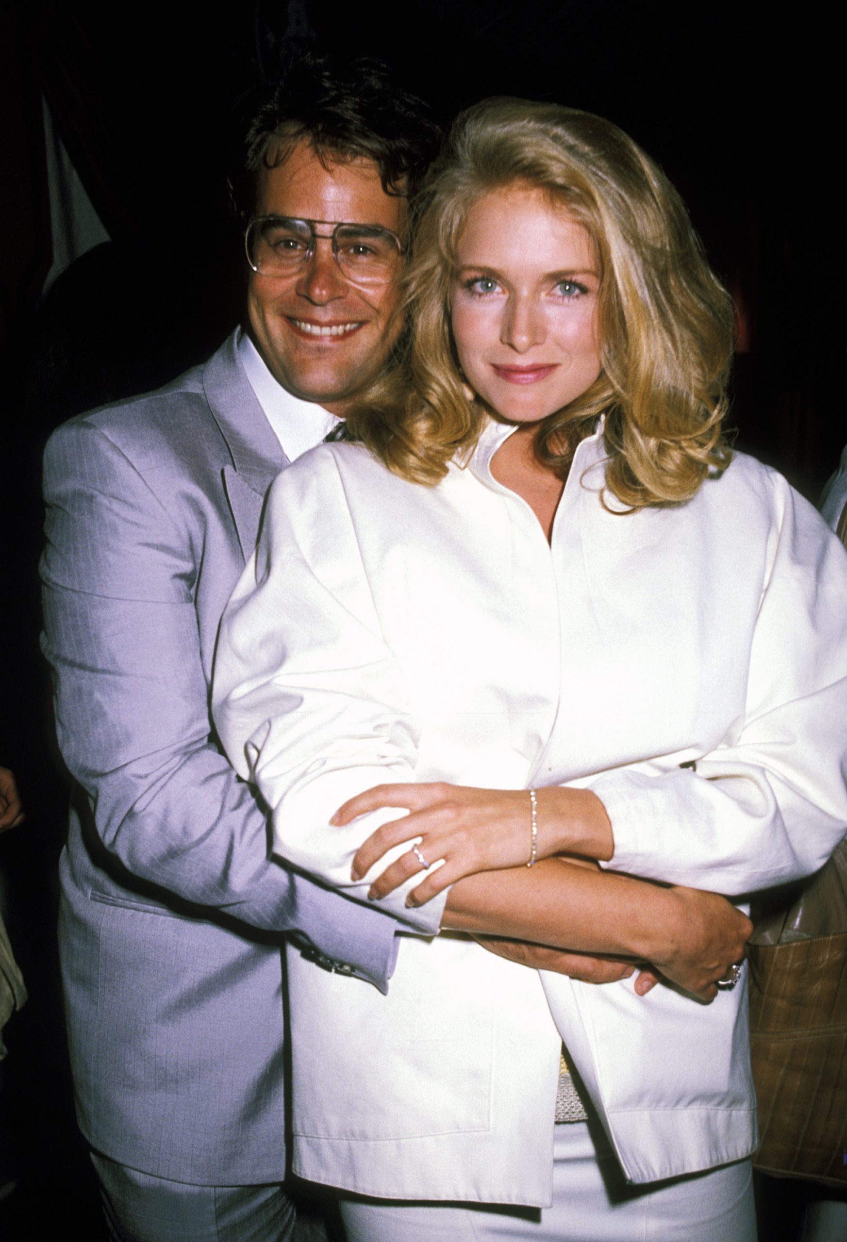 Dan Aykroyd and Donna Dixon attend the premiere of