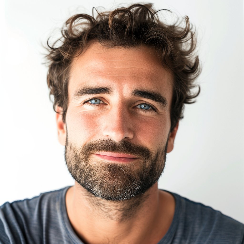 A smiling man | Source: Midjourney