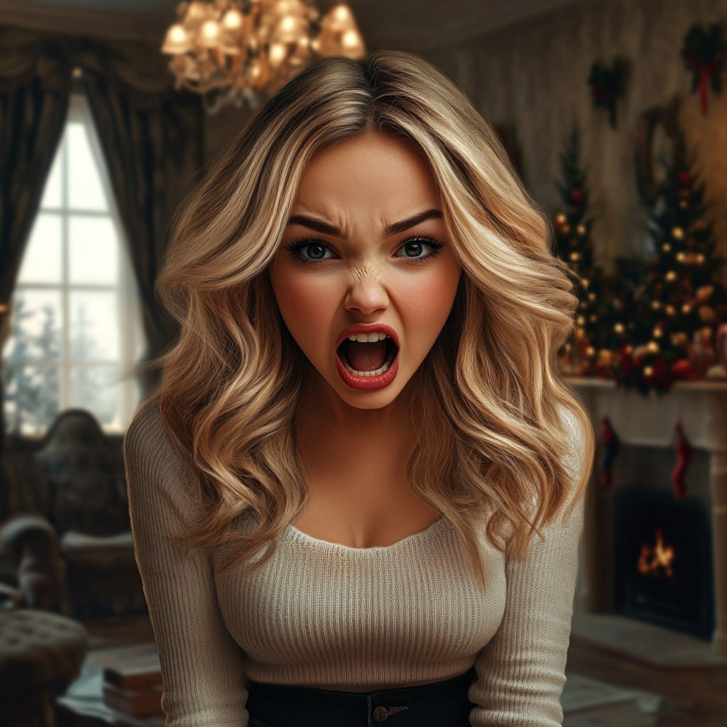 An angry young woman | Source: Midjourney