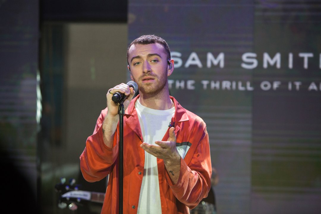 Sam Smith performs on the 