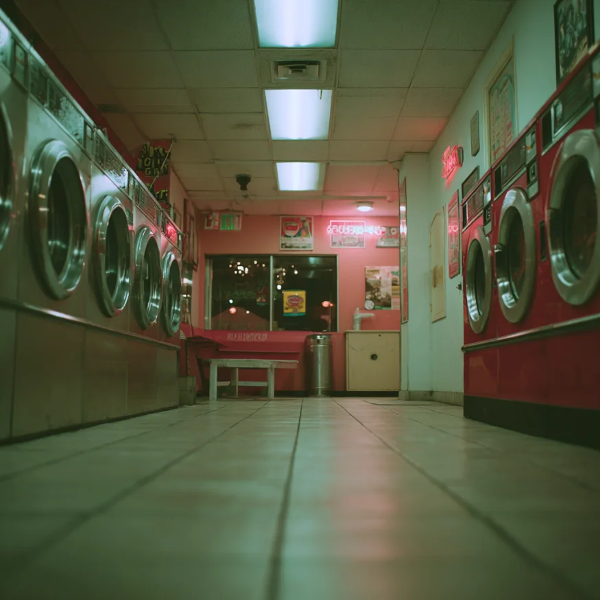 A laundromat | Source: Midjourney