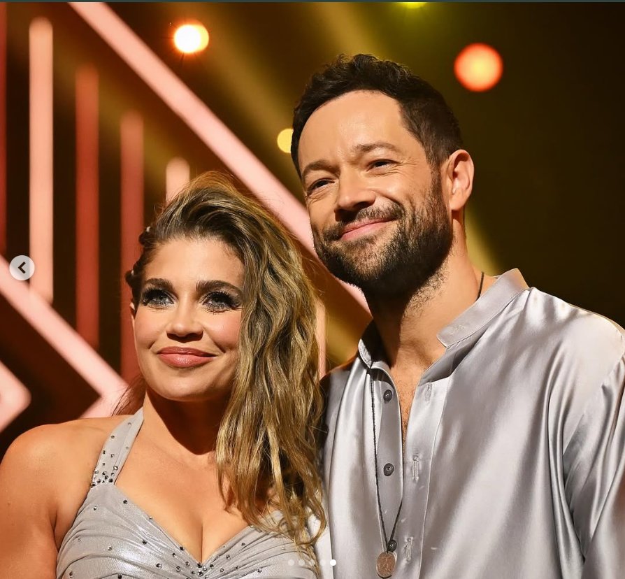 Danielle Fishel and Pasha Pashkov seen in a post dated, November 5, 2025 | Source: Instagram/dancingwiththestars