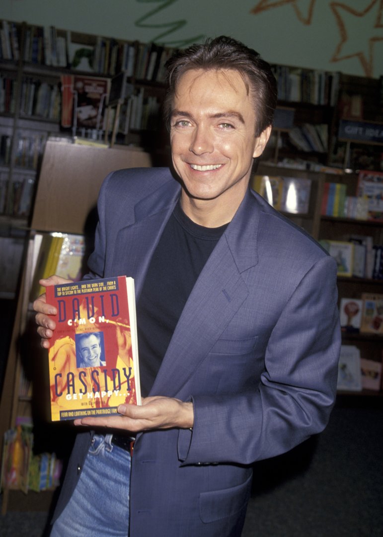 David Cassidy during an in-store appearance to promote his book 