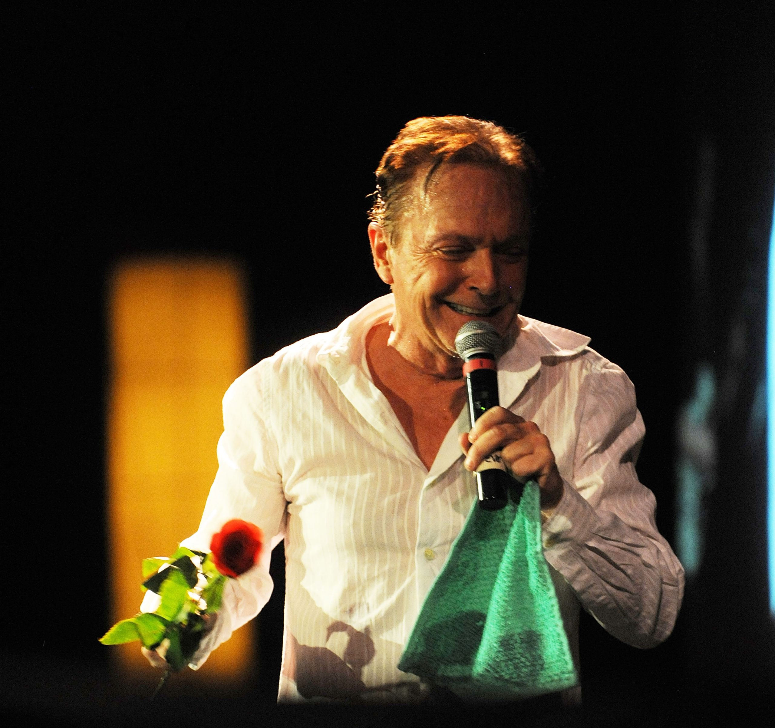 David Cassidy during his final touring concert at B.B. King Blues Club & Grill on March 4, 2017, in New York. | Source: Getty Images