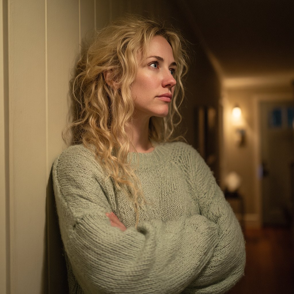 A woman standing with folded arms | Source: Midjourney