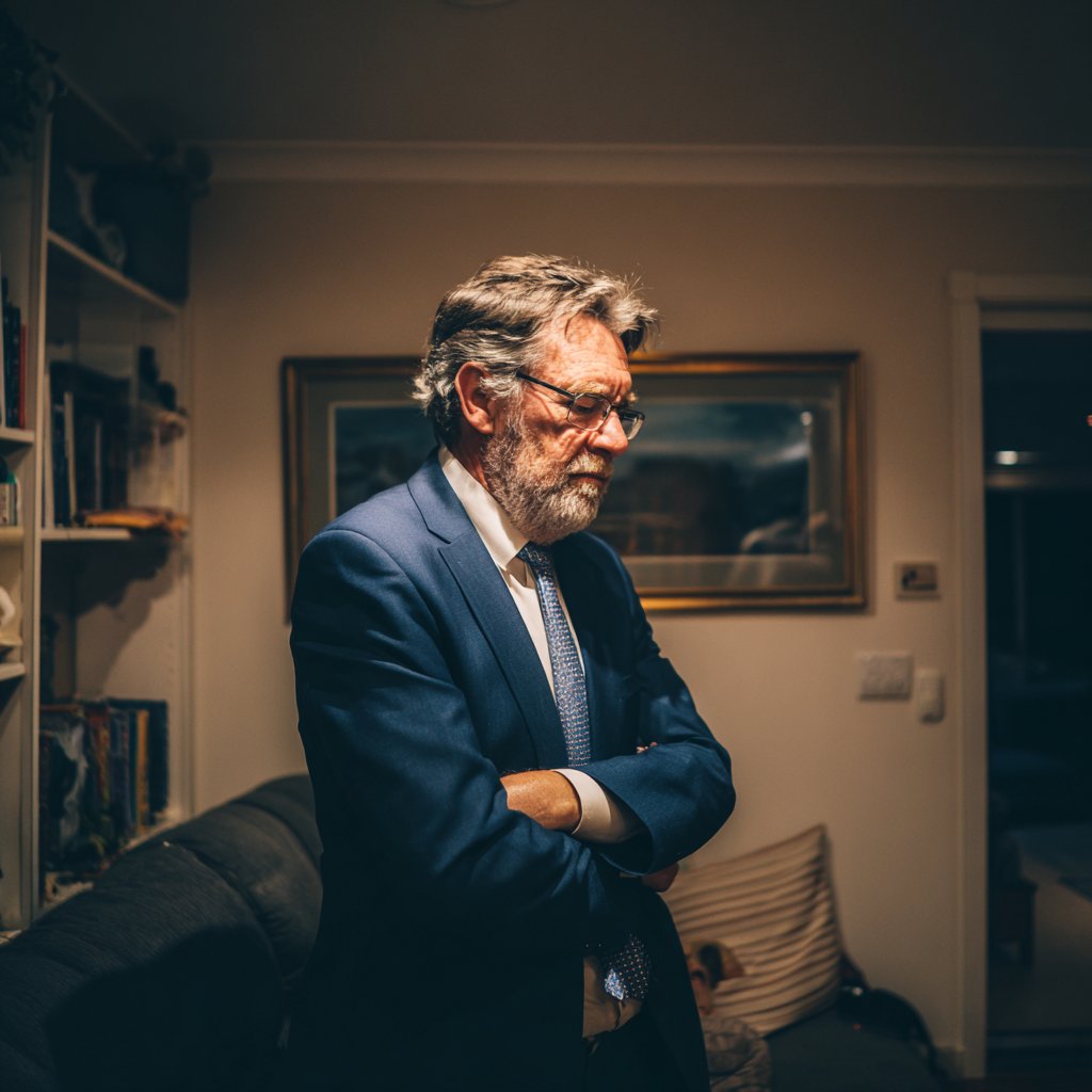 An old man wearing a suit | Source: Midjourney