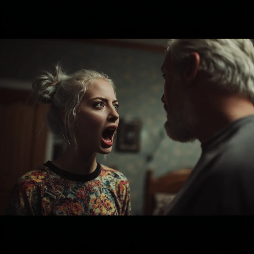 A woman and a man arguing | Source: Midjourney