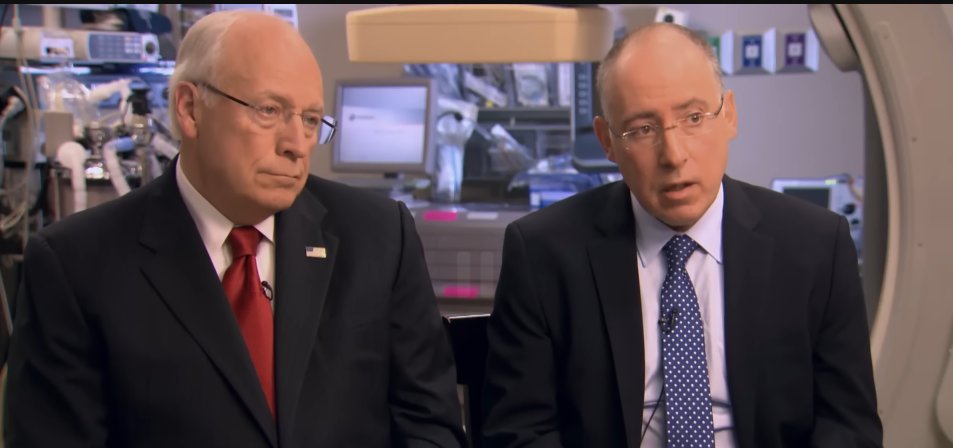 Dick Cheney and Dr. Jonathan Reiner on 