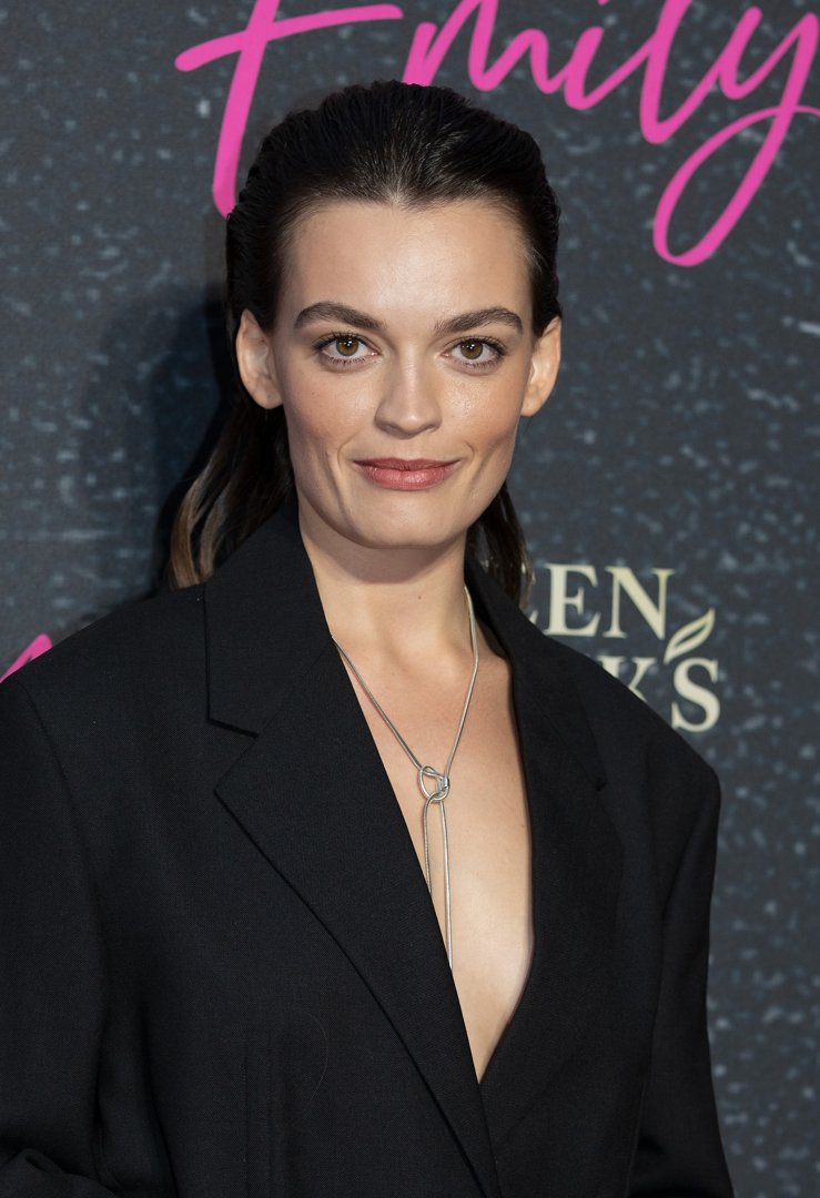 Emma Mackey at the premiere of 