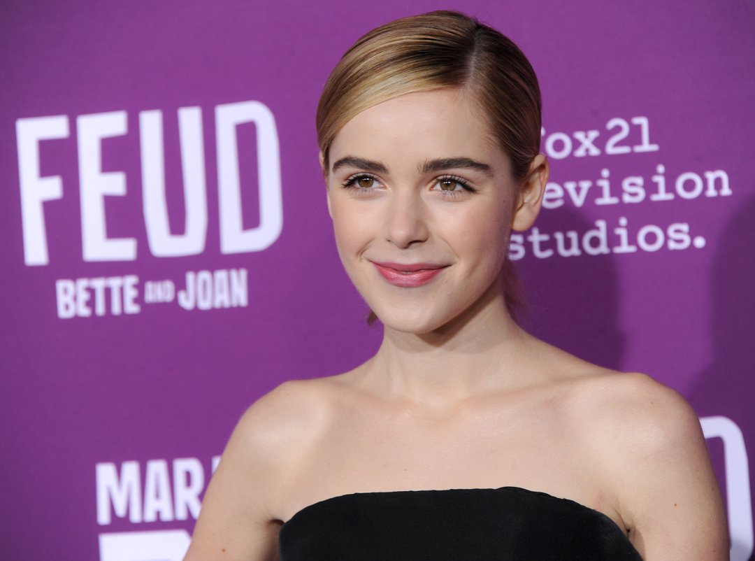 Kiernan Shipka at the premiere of 