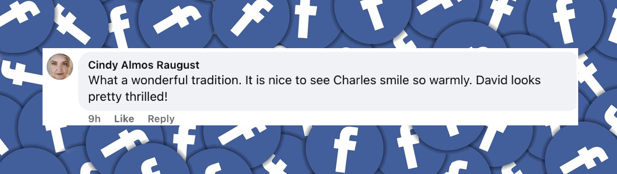 Fan comment about Sir David Beckhams's knighting, posted on November 4, 2025. | Source: Facebook/TMZ