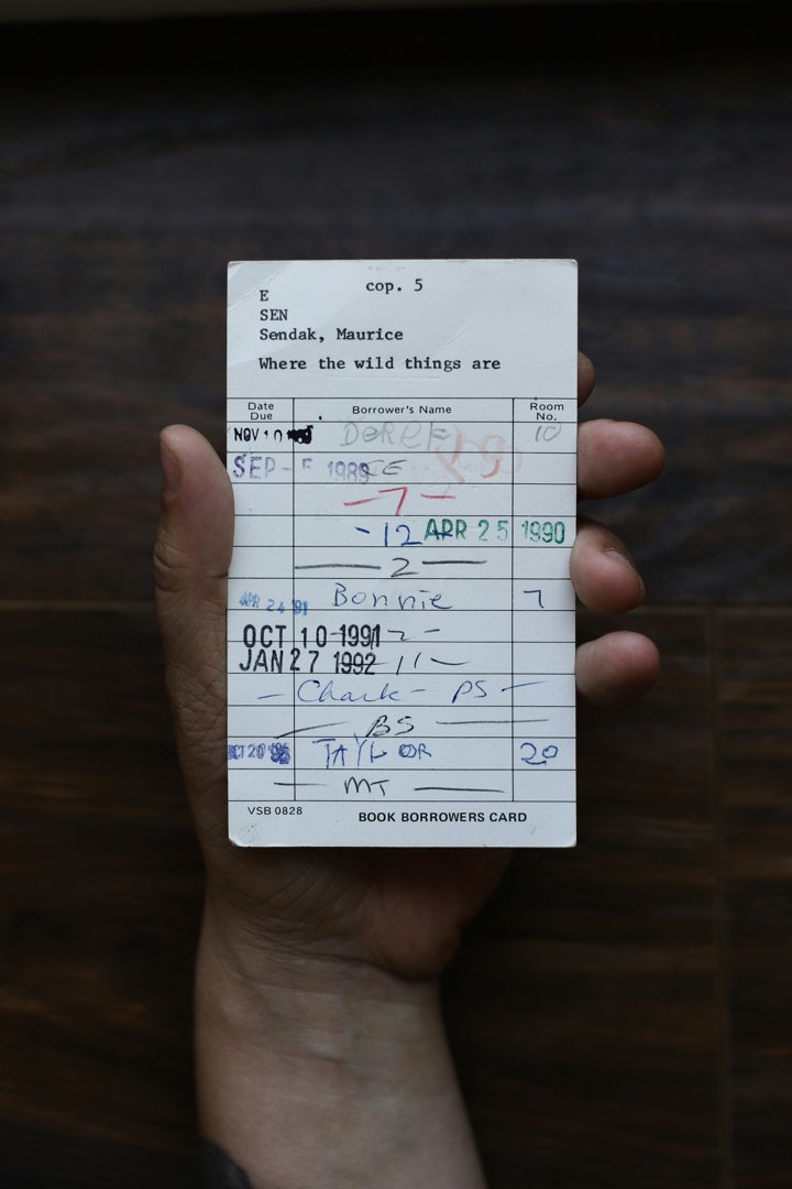 A person holding a library card | Source: Unsplash