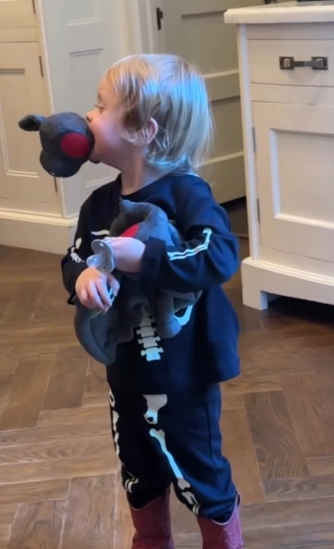 Kelly Osbourne's son from a post dated October 31, 2025. | Source: Instagram/kellyosbourne