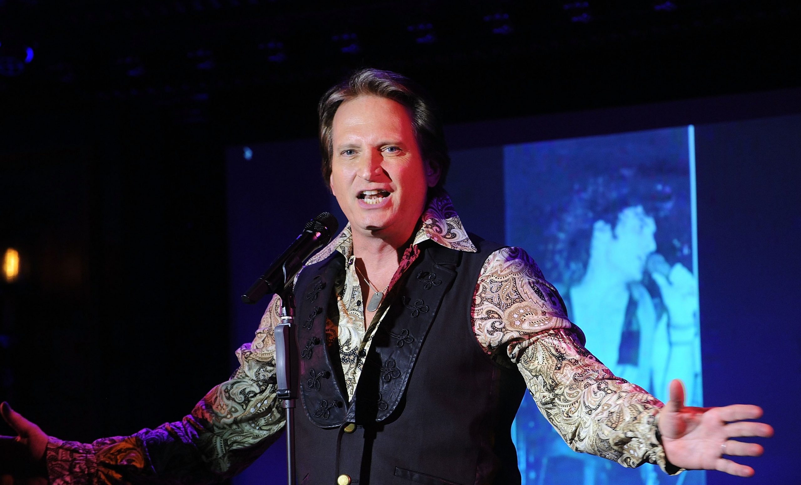 Rex Smith performing at 54 Below on February 11, 2015, in New York. | Source: Getty Images