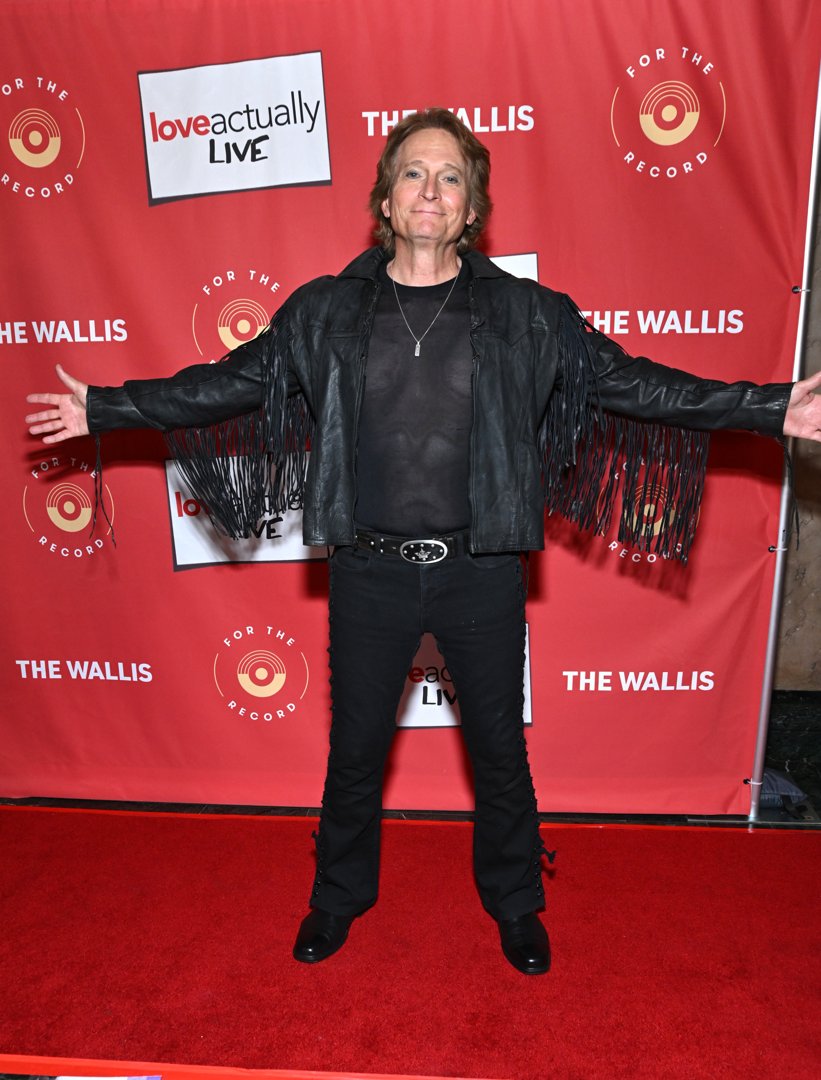 Rex Smith at the premiere of 