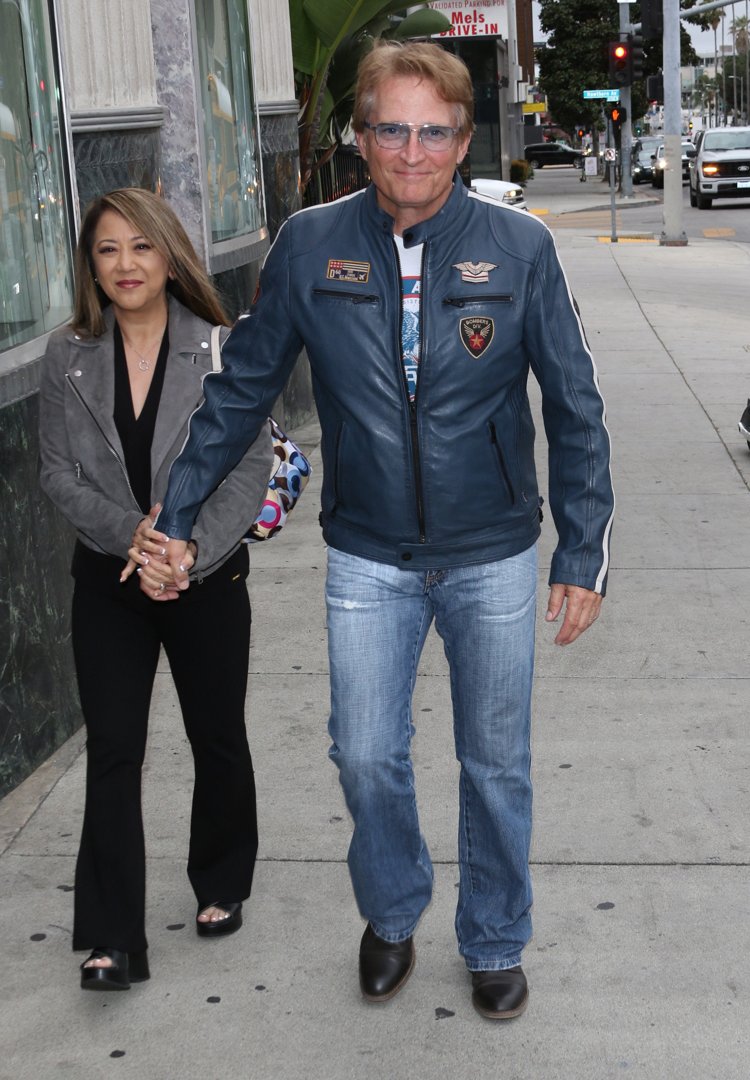 Tracy Lin and Rex Smith at the 