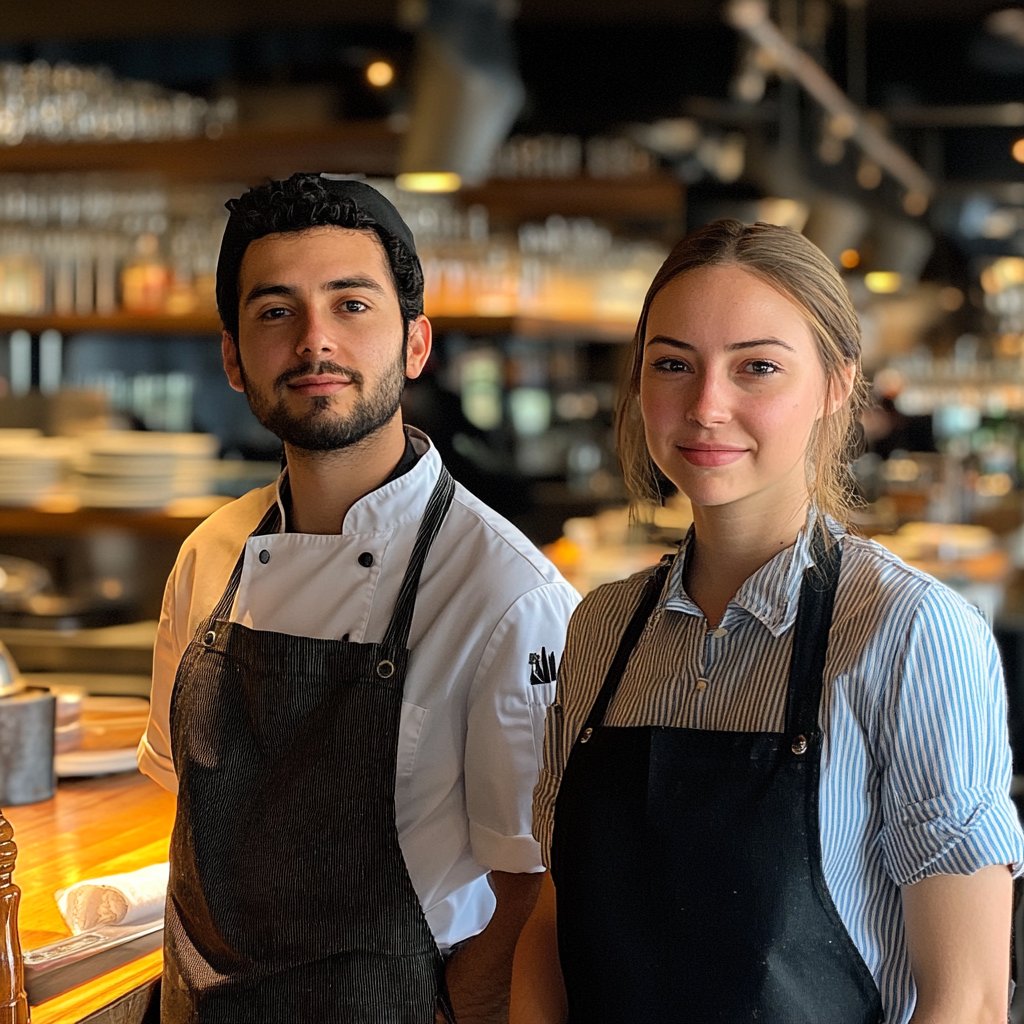 Restaurant employees | Source: Midjourney