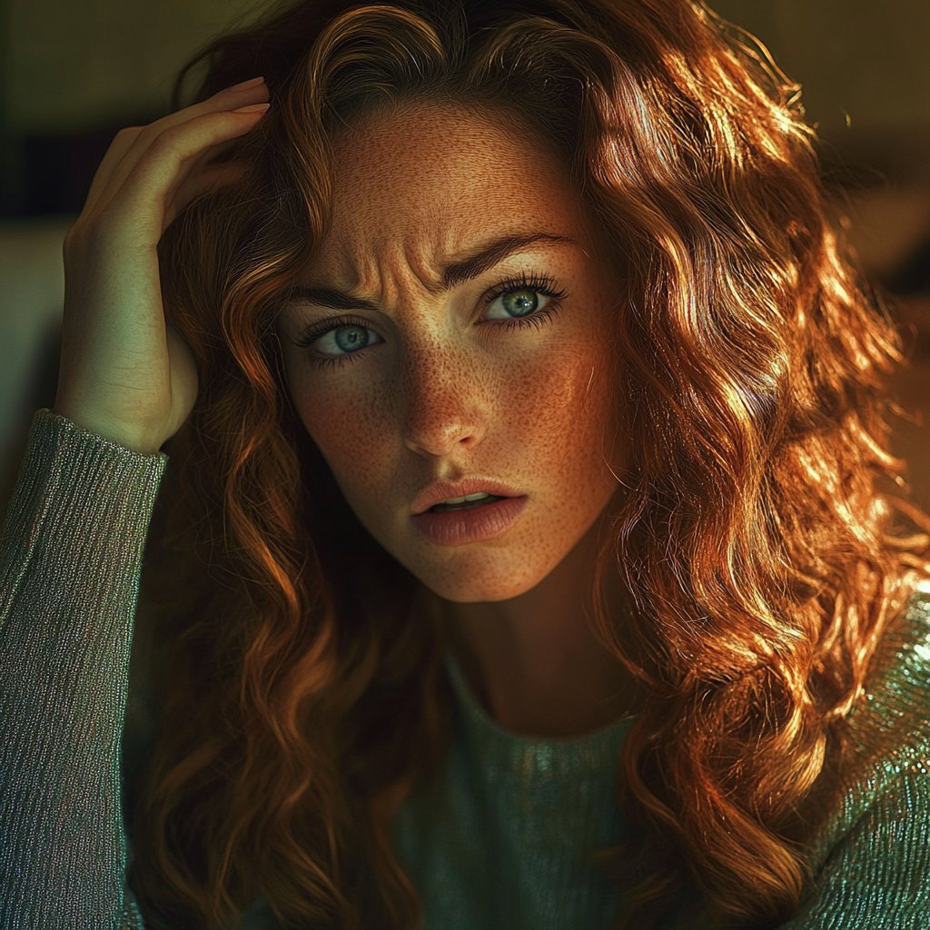 A confused woman | Source: Midjourney