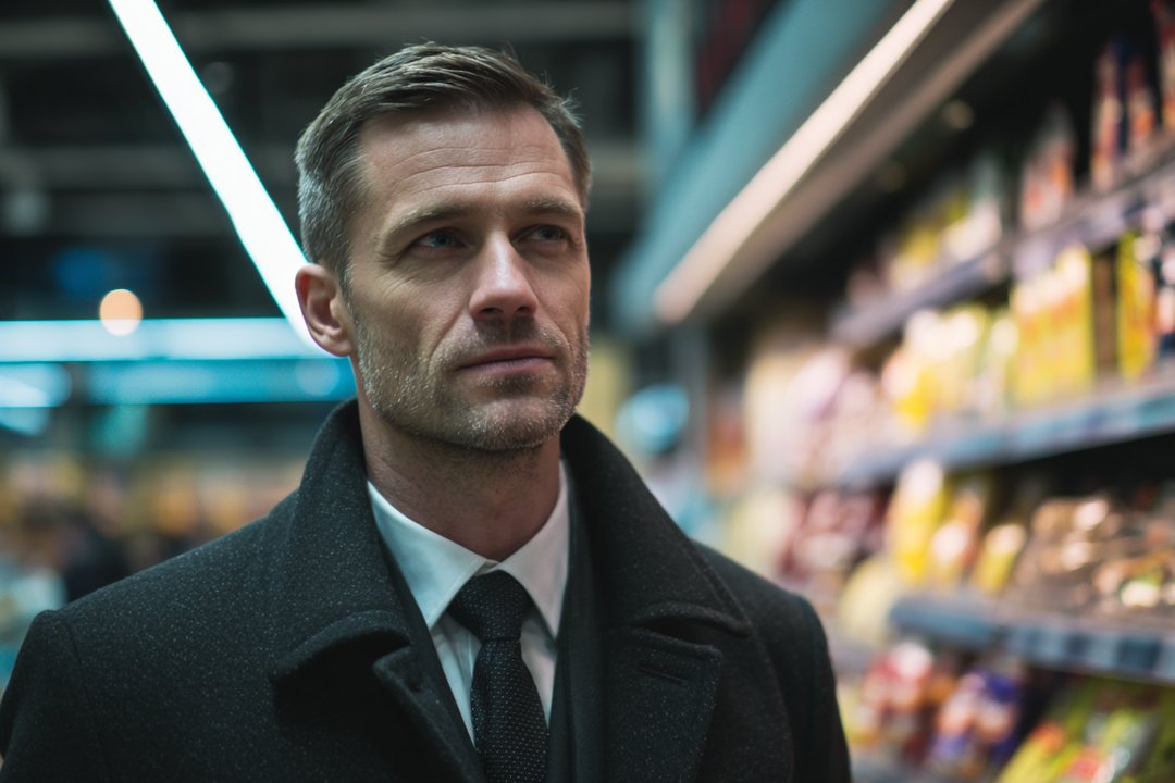 A man in a coat | Source: Midjourney