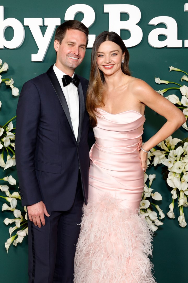 Evan Spiegel and Miranda Kerr at the 2024 Baby2Baby Gala on November 9 in West Hollywood, California. | Source: Getty Images