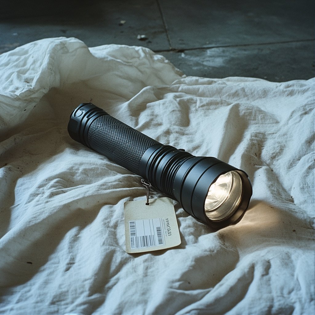 A flashlight with a price tag | Source: Midjourney