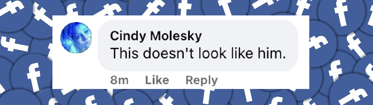 A netizen's comment on Bruce Willis' public sighting on November 6, 2025 | Source: Facebook/TMZ