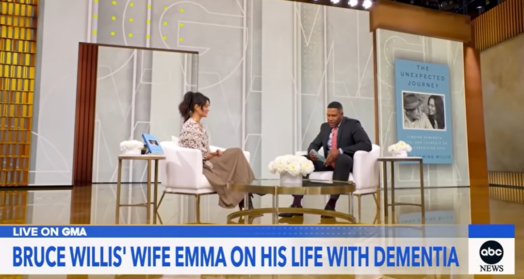 Emma Heming Willis appears on