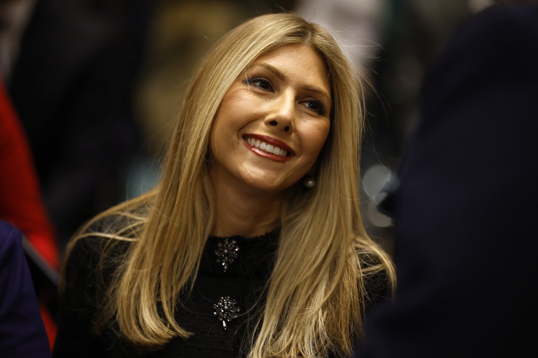 Jeanette Dousdebes Rubio at her husband's Senate Foreign Relations confirmation hearing on January 15, 2025, in Washington, D.C. | Source: Getty Images