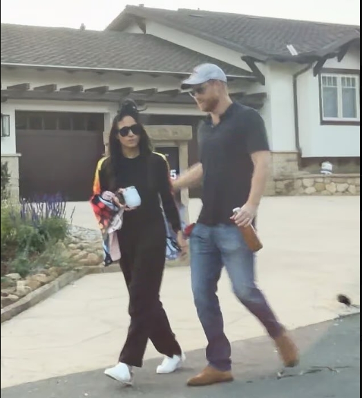 Meghan Markle and Prince Harry out trick-or-treating with their children from a post dated November 2, 2025. | Source: X/Princess CarParkle