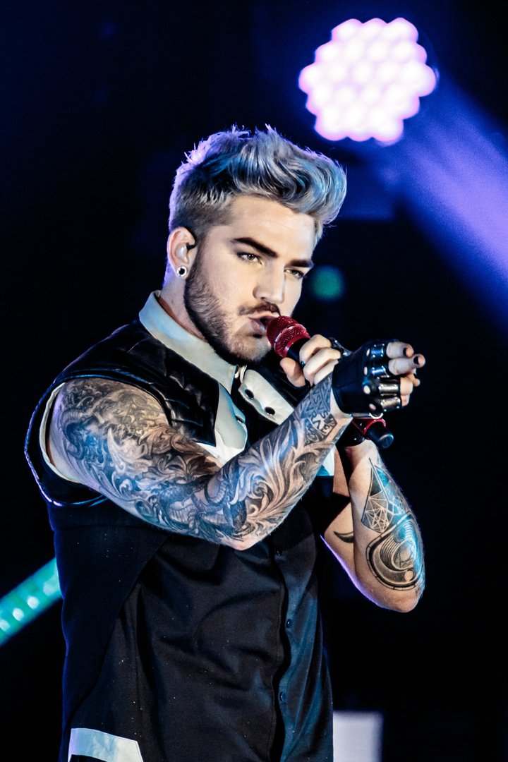 Adam Lambert performing live at Alcatraz on May 26, 2016, in Milan, Italy. | Source: Getty Images