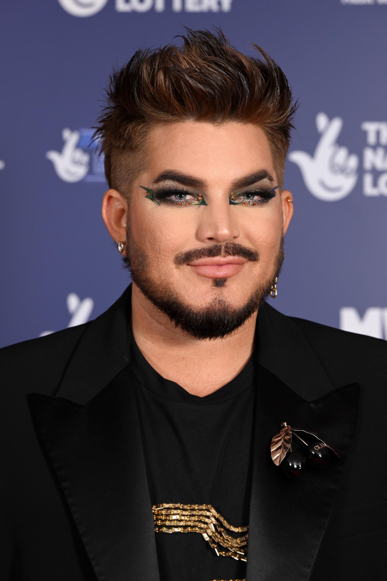 Adam Lambert at The National Lottery's Big Bash to celebrate 2022's entertainment packed year on December 6 in London, England. | Source: Getty Images
