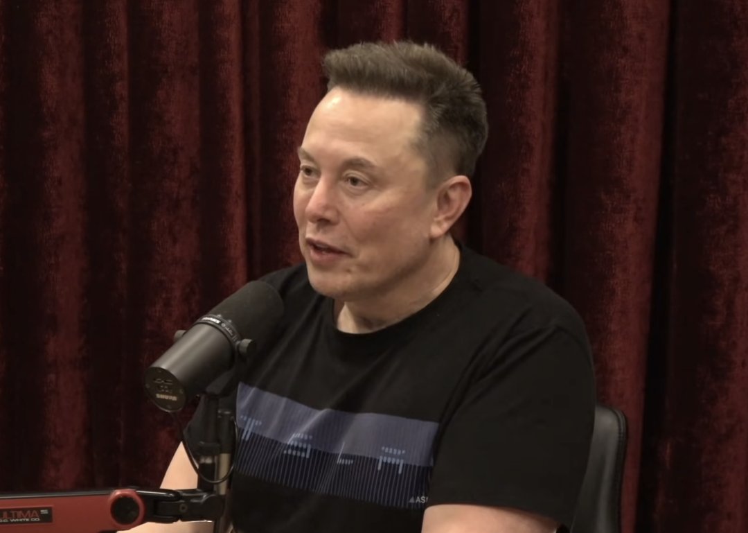 Elon Musk on The Joe Rogan Experience in a post dated October 31, 2025 | Source: YouTube/PowerfulJRE