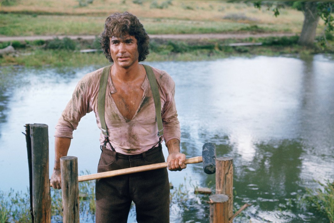 Michael Landon as Charles Philip Ingalls in an episode of