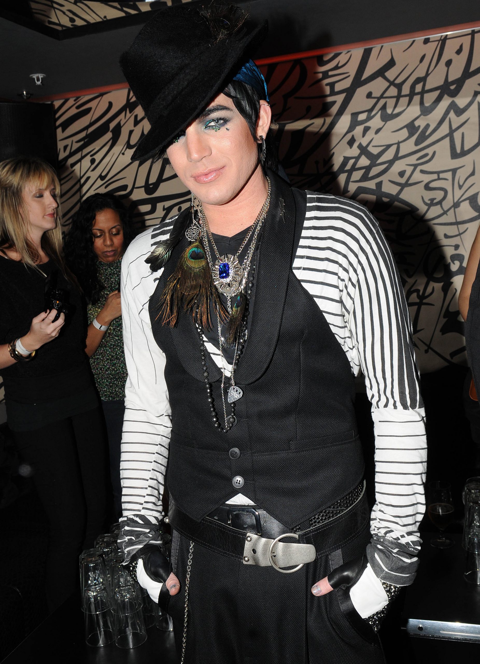 Adam Lambert at Boy George's single launch on March 20, 2010, in London, England. | Source: Getty Images