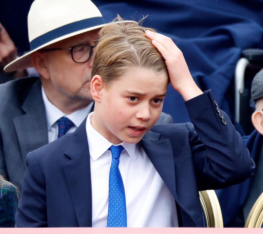 Prince George of Wales attends a military procession, down The Mall, to mark the 80th anniversary of VE Day on May 5, 2025 in London, England | Source: Getty Images