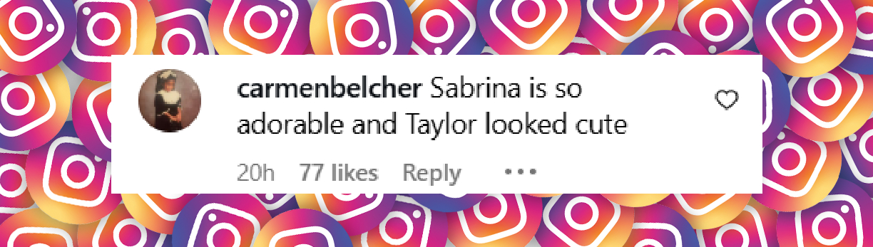 A comment under a post dated November 8, 2025. | Source: Instagram/voguemagazine