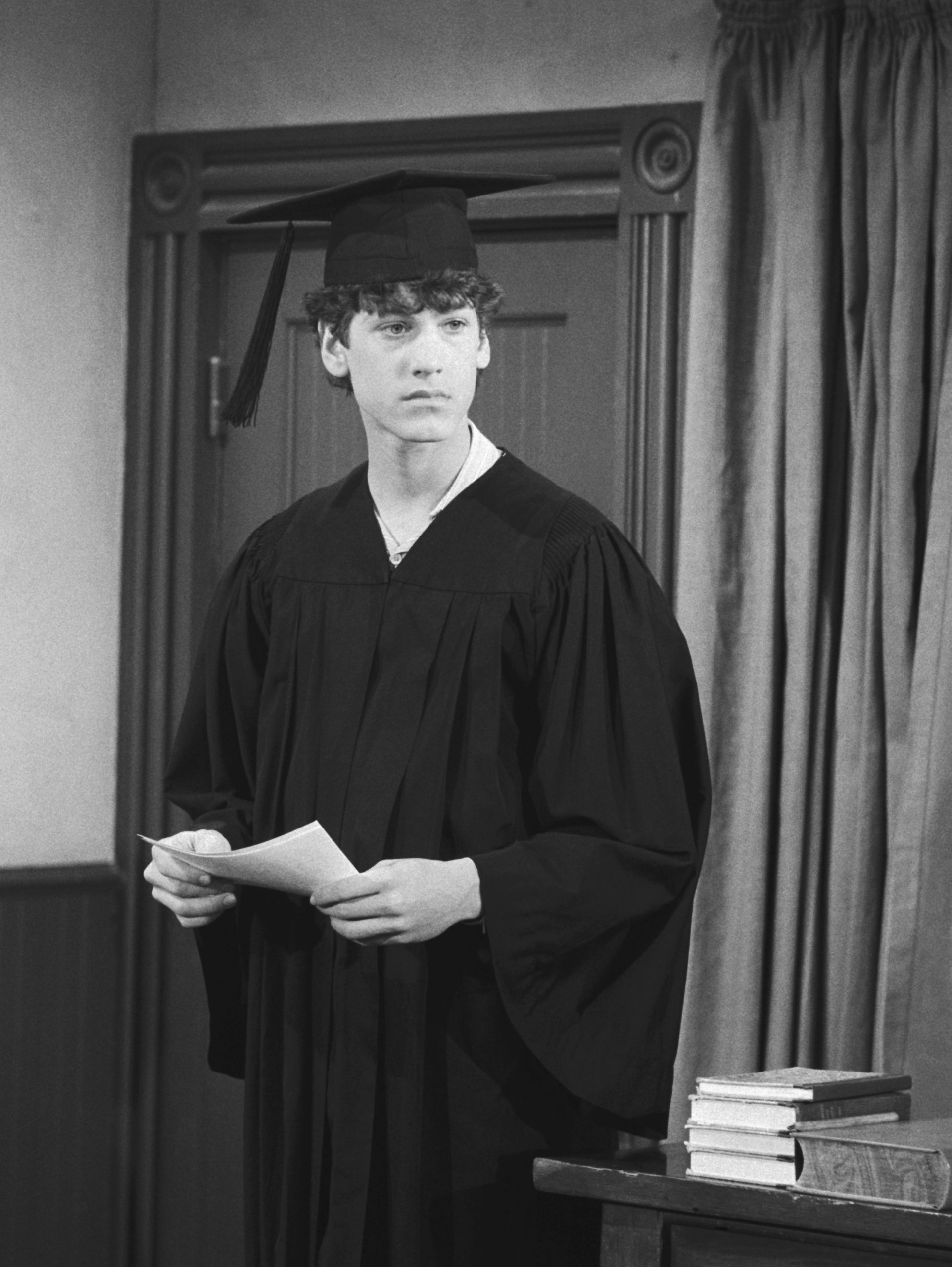 Jonathan Gilbert as Willie Oleson pictured on the set of