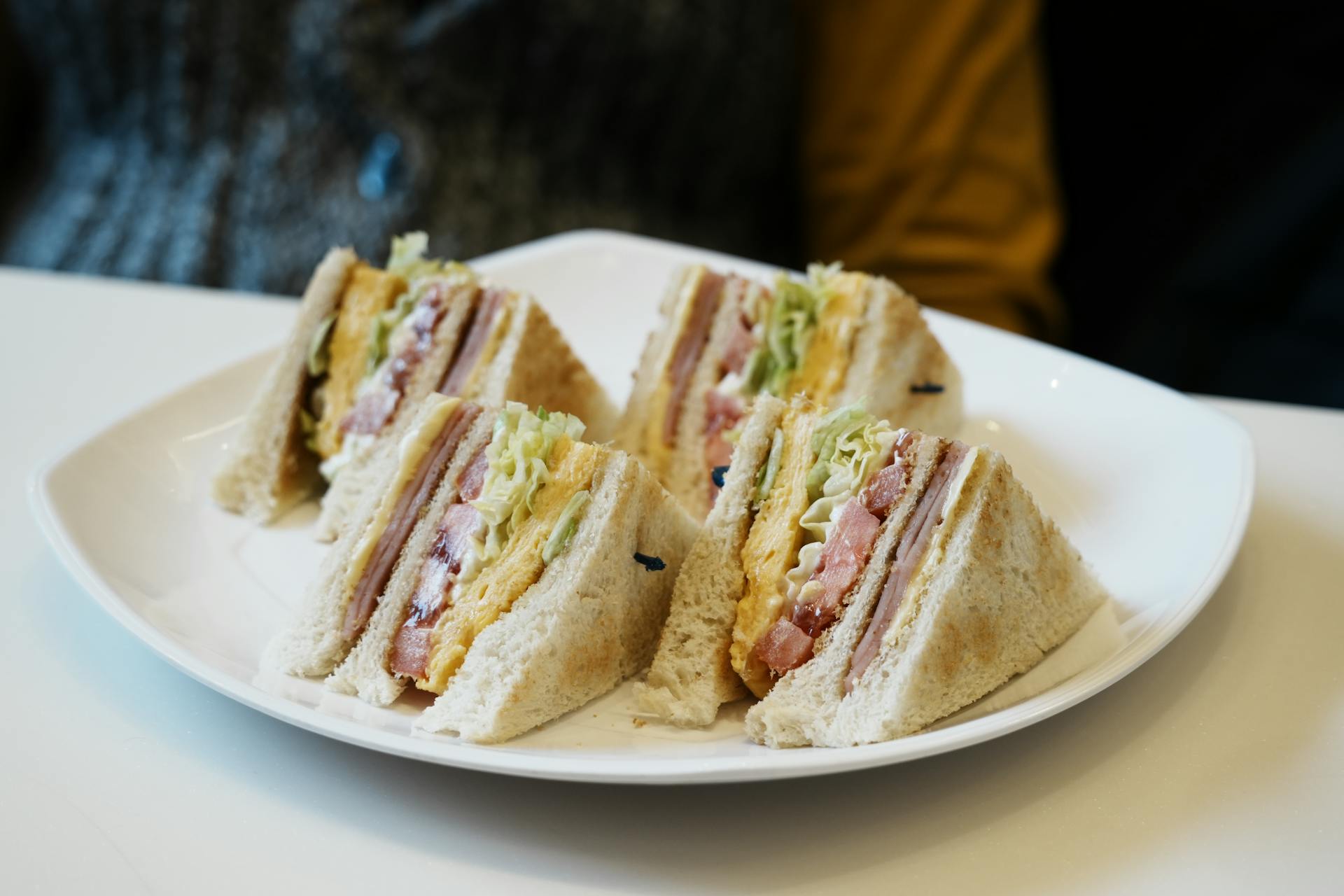 Sandwiches in a plate | Source: Pexels