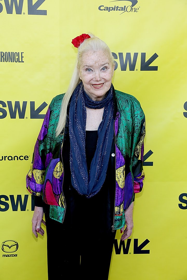 Sally Kirkland attends the premiere of 
