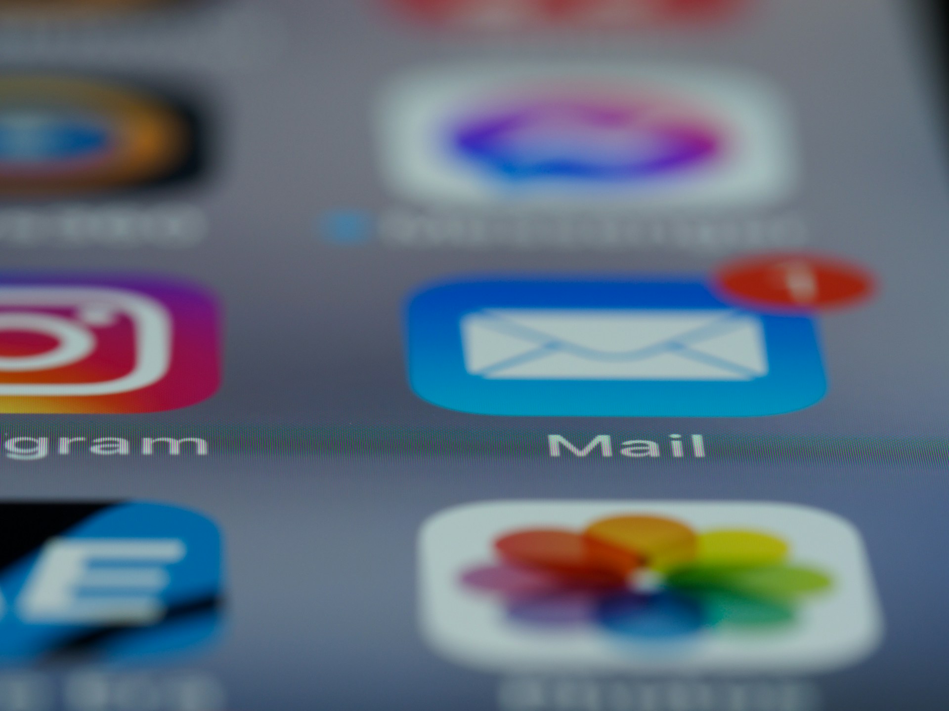 Close-up shot of apps on a digital device screen | Source: Unsplash