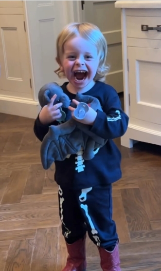 Kelly Osbourne's son from a post dated October 31, 2025. | Source: Instagram/kellyosbourne