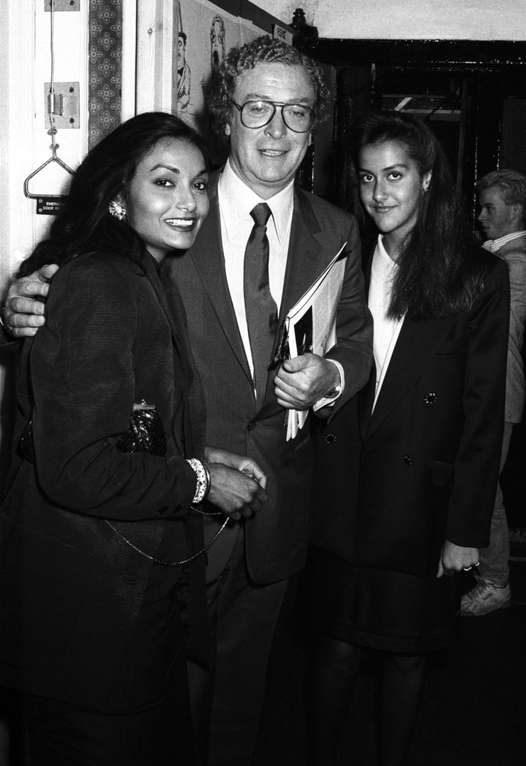 Michael Caine and Natasha attended the screening of