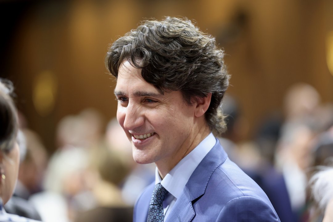 Justin Trudeau arrives ahead of an appearance by King Charles III and Queen Camilla at the Senate Chamber for the State Opening of Parliament in Ottawa, Ontario on May 27, 2025. | Source: Getty Images