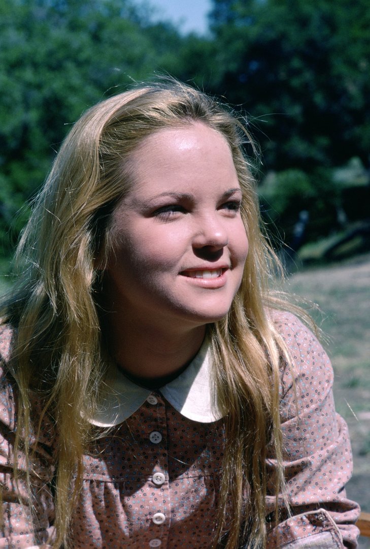 Melissa Sue Anderson as Mary Ingalls pictured during the filming of 