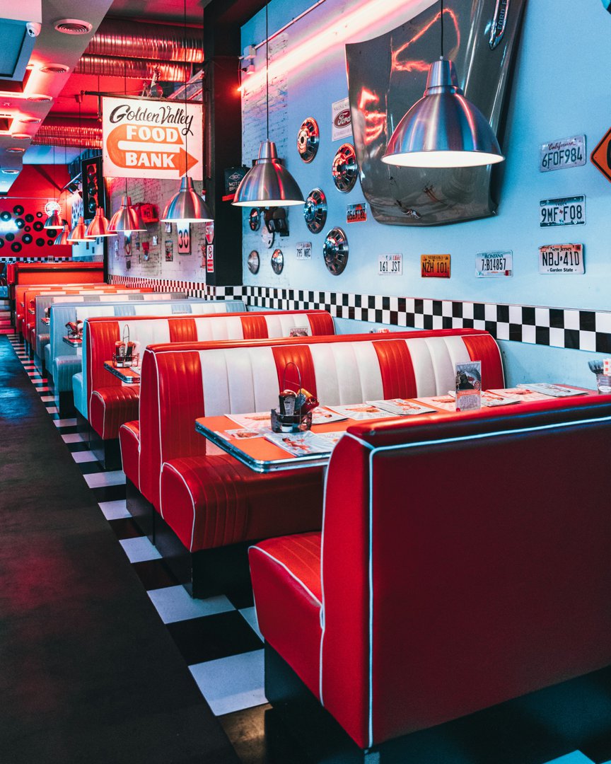 The interior of a diner | Source: Unsplash