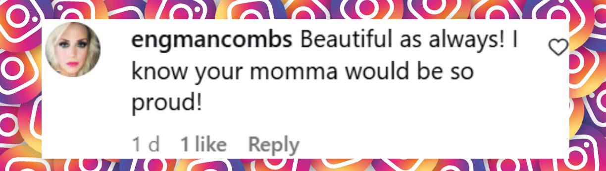 A fan comment dated November 11, 2025 | Source: Instagram/ella.bleu