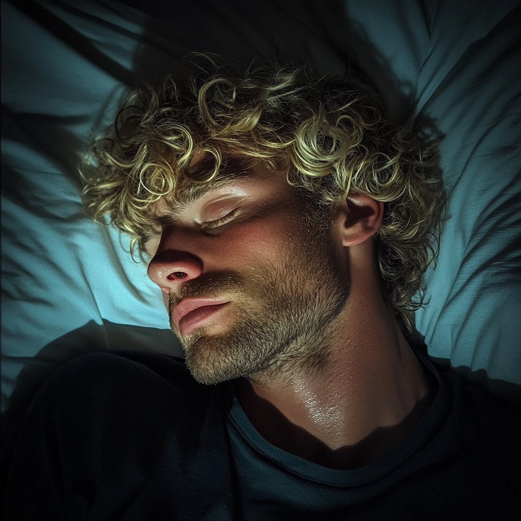 A sleeping man | Source: Midjourney